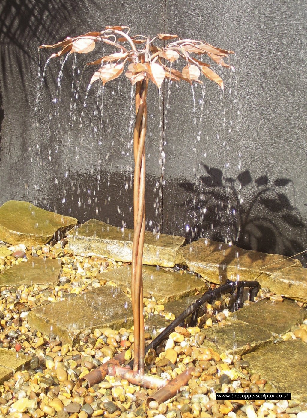 The Copper Sculptor - Specializing in Copper Tree Water Features